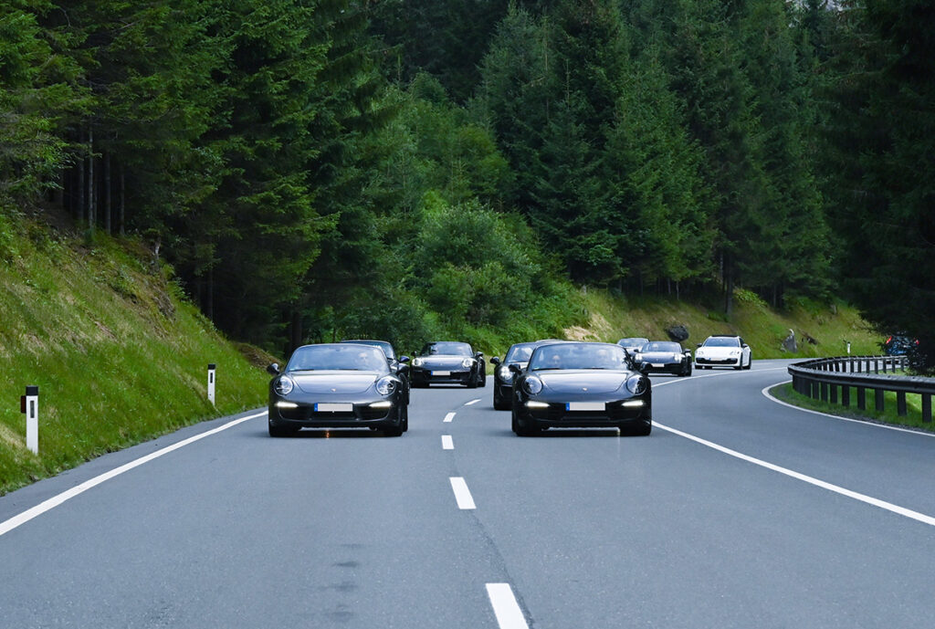 Porsche Tour nach Kitzbühel mit Fahrt über den Großglockner - WIEGAND DriveEvents - Porschetour - Cabriotour - Sportwagentour - Italien - Schweiz - Österreich - Dolomiten
