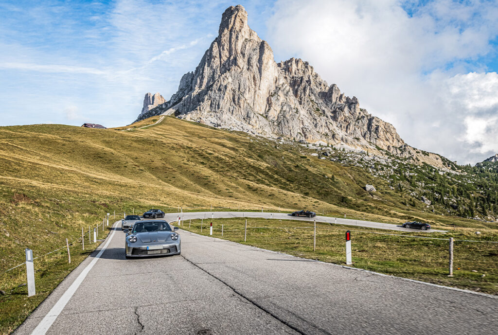 12-Pässe-Tour durch Südtirol - WIEGAND DriveEvents - Porschetour - Cabriotour - Sportwagentour - Grödnerjoch - Sellajoch - Dolomiten
